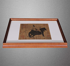 漳州书画装裱配框服务案例